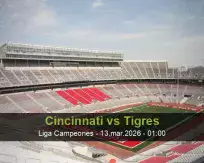Cincinnati vs Tigres