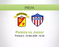 Pereira vs Junior