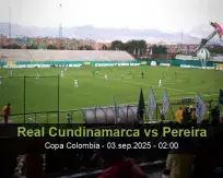 Pronóstico Real Cundinamarca Pereira (03 septiembre 2025)