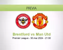 Pronóstico Brentford Man Utd (30 marzo 2024)