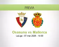 Pronóstico Osasuna Mallorca (07 marzo 2026)