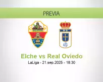 Pronóstico Elche Real Oviedo (21 septiembre 2025)