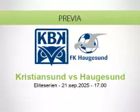 Pronóstico Kristiansund Haugesund (21 septiembre 2025)