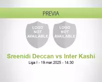 Sreenidi Deccan vs Inter Kashi