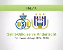 Pronóstico Saint-Gilloise Anderlecht (31 agosto 2025)