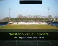 Pronóstico Westerlo La Louvière (20 diciembre 2025)
