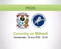 Pronóstico Coventry Millwall (20 enero 2026)