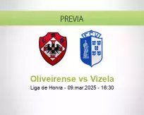 Pronóstico Oliveirense Vizela (09 marzo 2025)