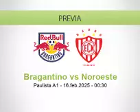 Pronóstico Bragantino Noroeste (15 febrero 2025)