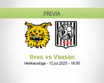 Pronóstico Ilves Vaasan (12 julio 2025)