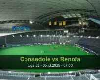 Pronóstico Consadole Renofa (05 julio 2025)