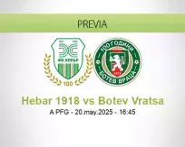 Hebar 1918 vs Botev Vratsa