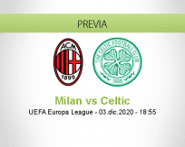 Milan vs Celtic