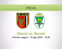 Pronóstico Slavia Gomel (15 agosto 2025)