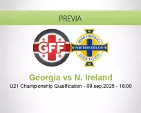 Pronóstico Georgia N. Ireland (09 septiembre 2025)