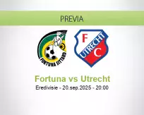 Pronóstico Fortuna Utrecht (20 septiembre 2025)