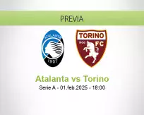 Pronóstico Atalanta Torino (01 febrero 2025)