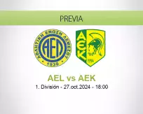 Pronóstico AEL AEK (27 octubre 2024)