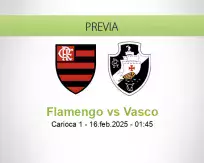 Pronóstico Flamengo Vasco (15 febrero 2025)