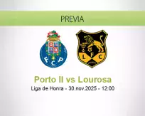 Pronóstico Porto II Lourosa (30 noviembre 2025)