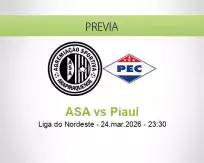 ASA vs Piauí