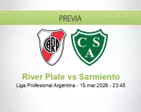 River Plate vs Sarmiento