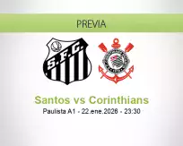 Santos vs Corinthians