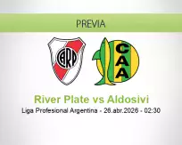 River Plate vs Aldosivi