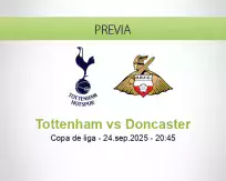 Pronóstico Tottenham Doncaster (24 septiembre 2025)