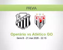 Pronóstico Operário Atlético GO (21 marzo 2026)