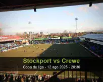 Pronóstico Stockport Crewe (12 agosto 2025)