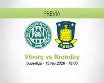 Pronóstico Viborg Brøndby (15 febrero 2026)