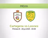 Pronóstico Cartagena Leones (27 julio 2025)