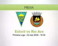Pronóstico Estoril Rio Ave (22 marzo 2026)