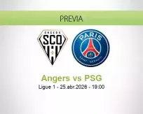 Angers vs PSG