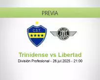 Pronóstico Trinidense Libertad (26 julio 2025)