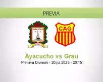 Pronóstico Ayacucho Grau (20 julio 2025)