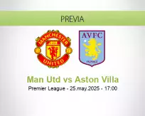 Man Utd vs Aston Villa