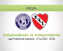 Independiente vs Independiente