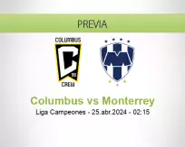 Pronóstico Columbus Monterrey (24 abril 2024)