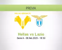 Pronóstico Hellas Lazio (06 febrero 2023)