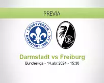 Pronóstico Darmstadt Freiburg (14 abril 2024)