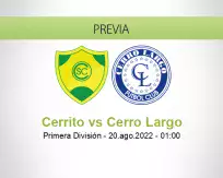 Pronóstico Cerrito Cerro Largo (19 agosto 2022)
