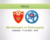 Montenegro vs Eslovaquia