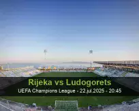 Pronóstico Rijeka Ludogorets (22 julio 2025)