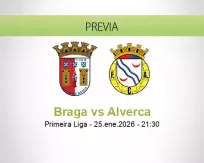 Pronóstico Braga Alverca (25 enero 2026)