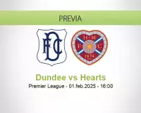 Pronóstico Dundee Hearts (01 febrero 2025)