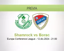 Pronóstico Shamrock Borac (12 diciembre 2024)