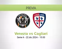 Pronóstico Venezia Cagliari (22 diciembre 2024)