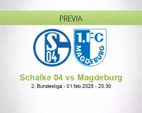 Pronóstico Schalke 04 Magdeburg (01 febrero 2025)